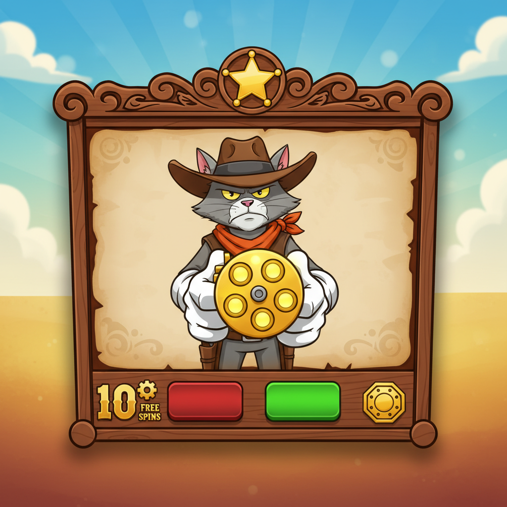 High Noon Saloon bonus met 10 free spins en gamble optie