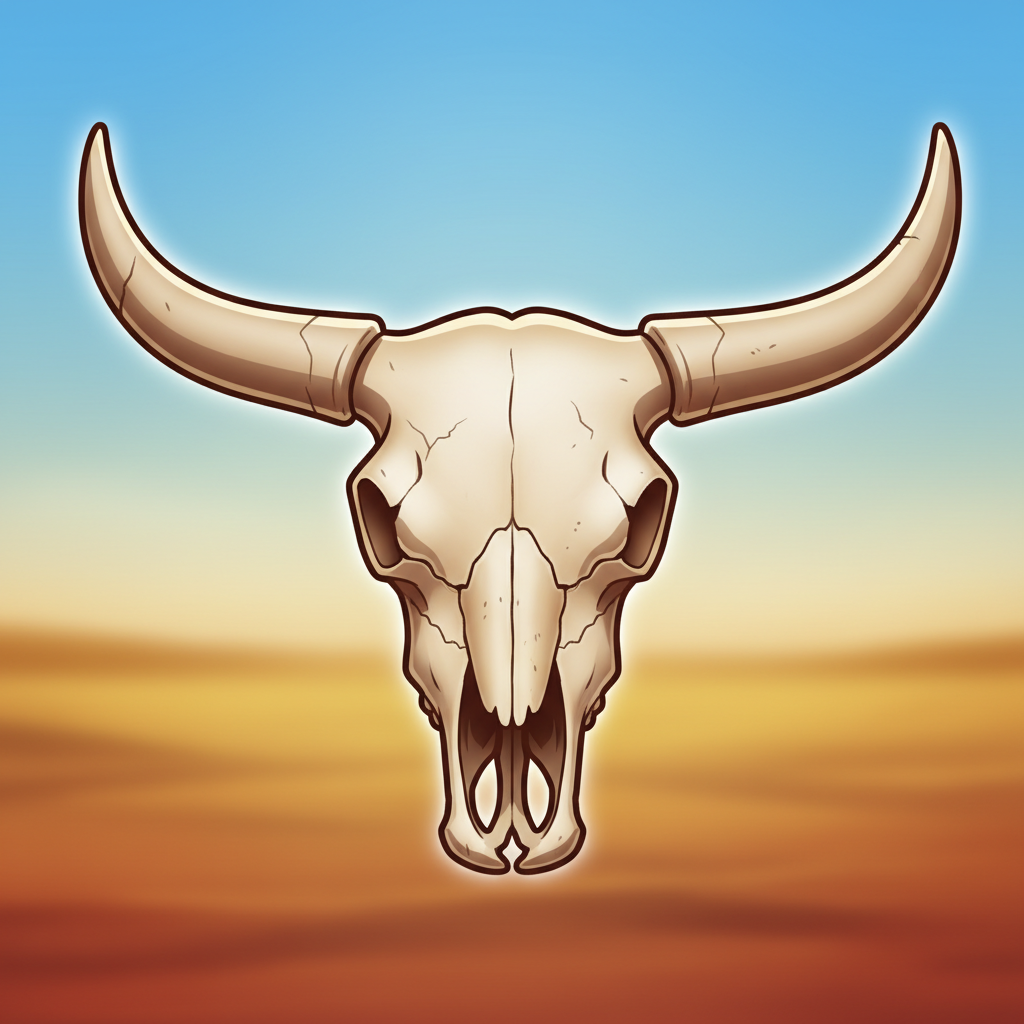Bull Skull in Le Cowboy - betaalt 200x maximum