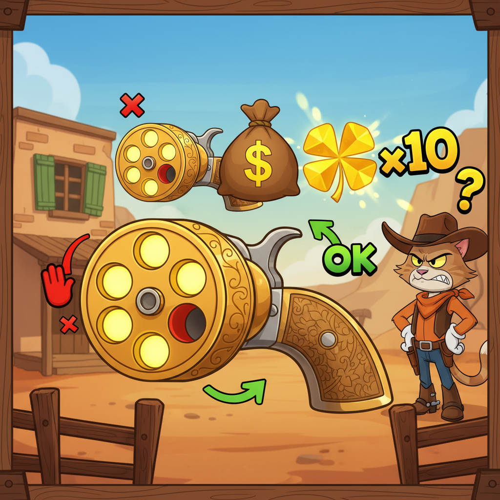 Le Cowboy veelgemaakte spelerfouten bij Revolver Cylinder timing en Clover multipliers